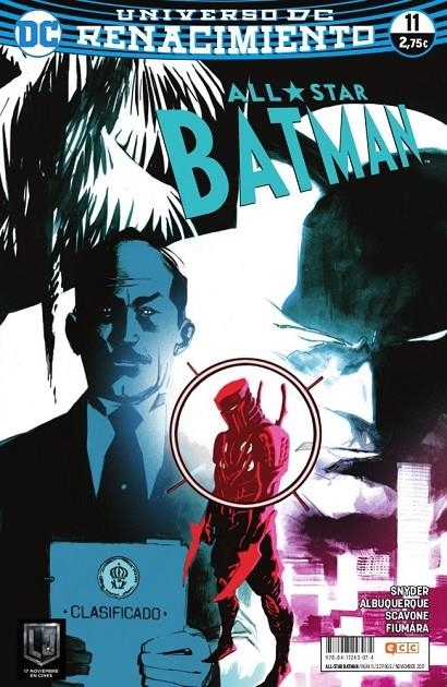 All-Star Batman núm. 11 (Renacimiento) | 9788417243074 | Snyder, Scott/Albuquerque, Rafael/Scavone, Rafael | Llibreria online de Figueres i Empordà