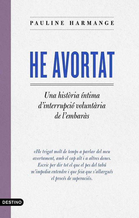 He avortat | 9788497103442 | Harmange, Pauline | Llibreria online de Figueres i Empordà