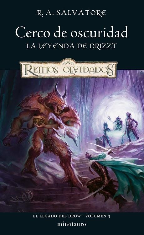 El Legado del Drow #03/04 Cerco de oscuridad | 9788445011195 | Salvatore, R. A. | Llibreria online de Figueres i Empordà