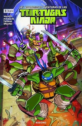 Las asombrosas aventuras de las Tortugas Ninja #01 | 9788419586674 | Q Walker, Landry | Librería online de Figueres / Empordà