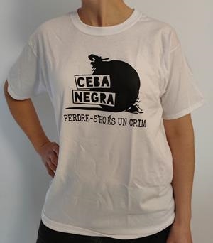 SAMARRETA CEBA NEGRA UNISEX BLANCA "TALLA XXL" | 9999900001266 | @cebanegra | Librería online de Figueres / Empordà