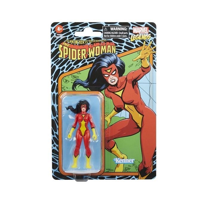 SPIDERWOMAN  FIG 9,5 CM COLECCION RETRO 375 MARVEL LEGENDS | 5010996147219 | Llibreria online de Figueres i Empordà