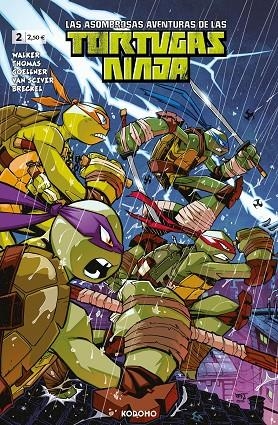Las asombrosas aventuras de las Tortugas Ninja #002 | 9788419586681 | Q Walker, Landry | Librería online de Figueres / Empordà