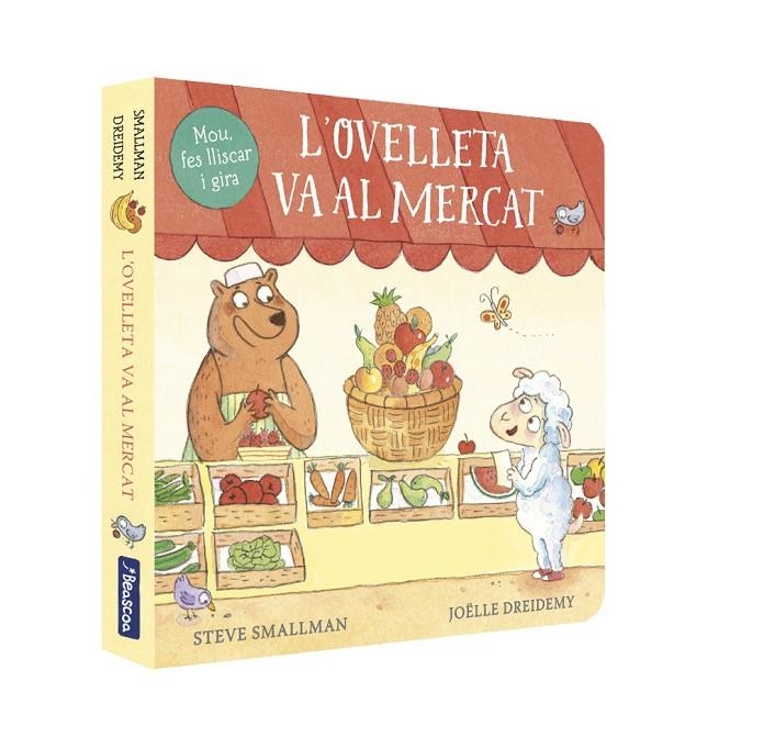 L'ovelleta va al mercat (L'ovelleta que va venir a sopar. Mans petitones) | 9788448859961 | Smallman, Steve/Dreidemy, Joëlle | Librería online de Figueres / Empordà