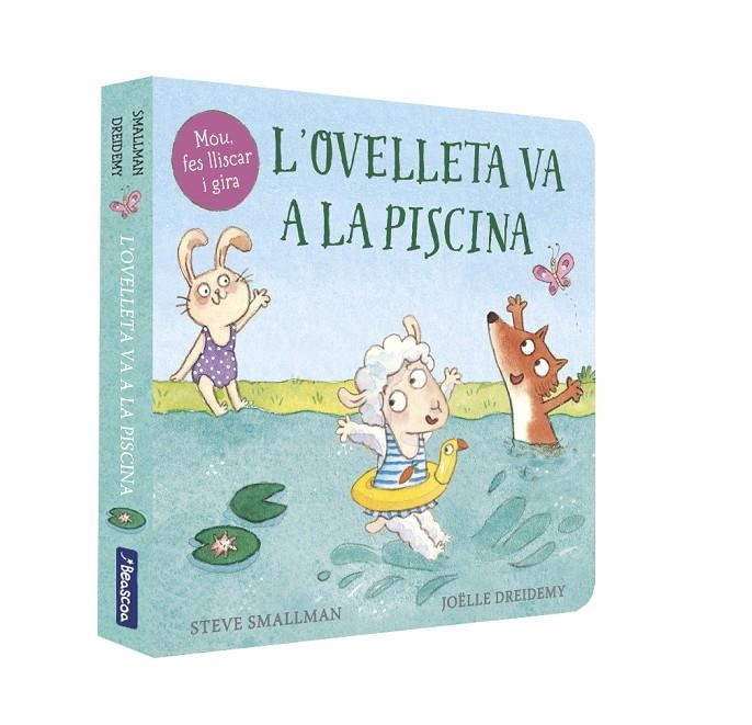 L'ovelleta va a la piscina (L'ovelleta que va venir a sopar. Mans petitones) | 9788448859978 | Smallman, Steve/Dreidemy, Joëlle | Librería online de Figueres / Empordà
