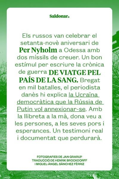 De viatge pel país de la sang | 9788419571076 | Nyholm, Per | Librería online de Figueres / Empordà