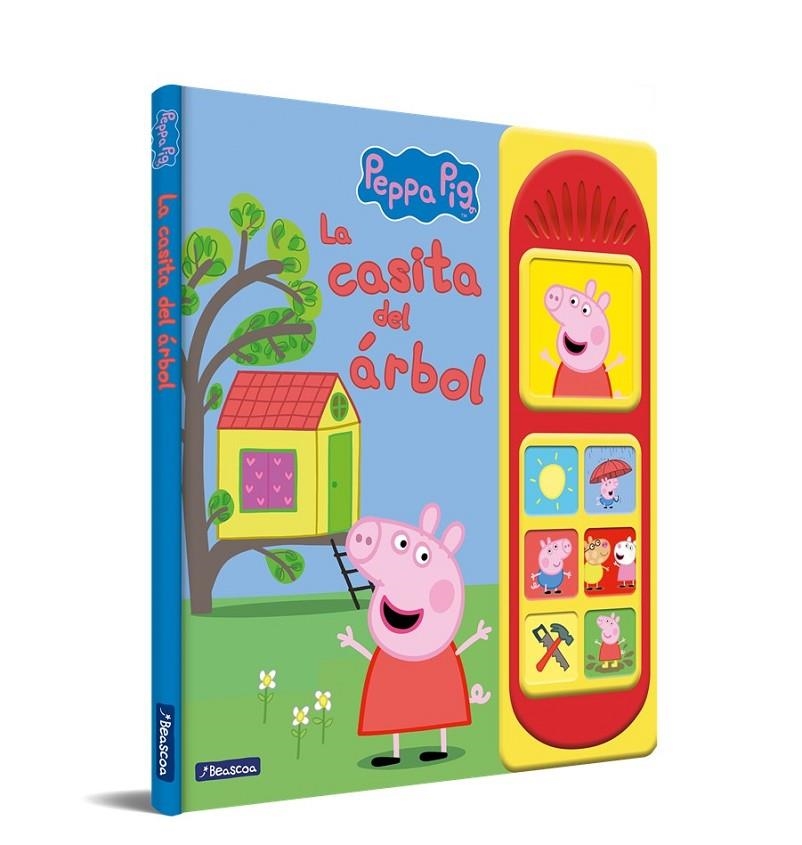 Peppa Pig. Libro con sonidos - La casita del árbol | 9788448861155 | Hasbro/eOne | Librería online de Figueres / Empordà