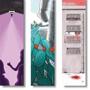 PACK 3 PUNTS DE LLIBRE CEBA NEGRA IL·LUSTRATS PER JUDIT FRIGOLA | 9999900001280 | @cebanegra | Librería online de Figueres / Empordà