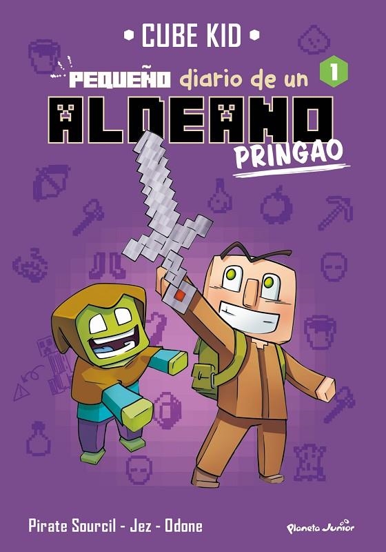 Minecraft. Pequeño diario de un aldeano pringao #01 | 9788408269687 | Cube Kid | Llibreria online de Figueres i Empordà