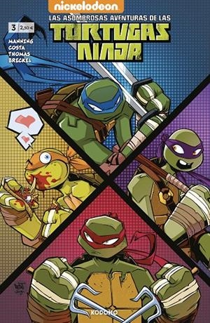 Las asombrosas aventuras de las Tortugas Ninja #003 | 9788419626387 | Manning, Matthew K. | Librería online de Figueres / Empordà