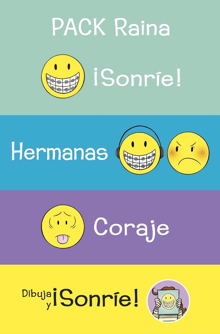 Pack Raina | 9788419110190 | Telgemeier, Raina | Llibreria online de Figueres i Empordà