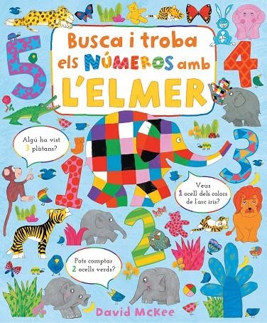 Busca i troba els numeros amb l'Elmer | 9788448863425 | McKee, David | Llibreria online de Figueres i Empordà