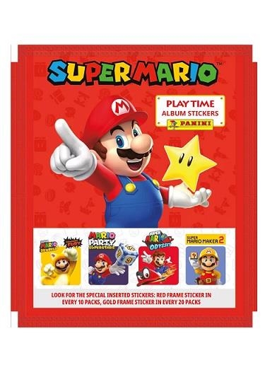 SUPER MARIO SOBRE DE STICKERS CROMOS | 8018190034882 | Librería online de Figueres / Empordà