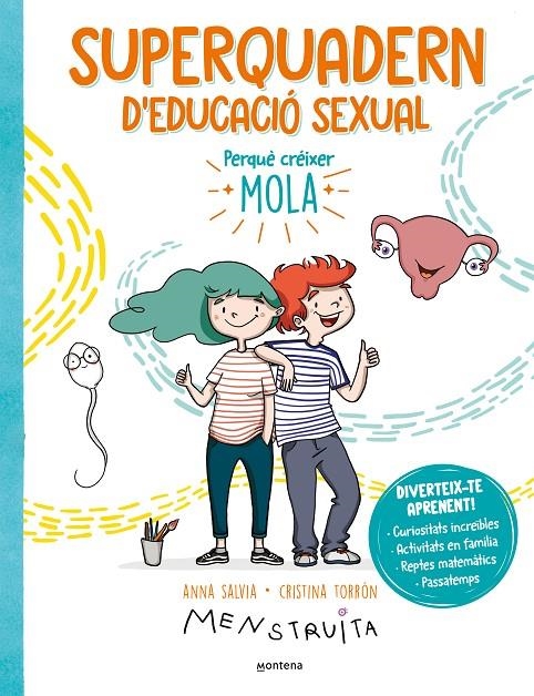 Superquadern d'educació sexual | 9788419501172 | Torrón (Menstruita), Cristina/Salvia, Anna | Librería online de Figueres / Empordà