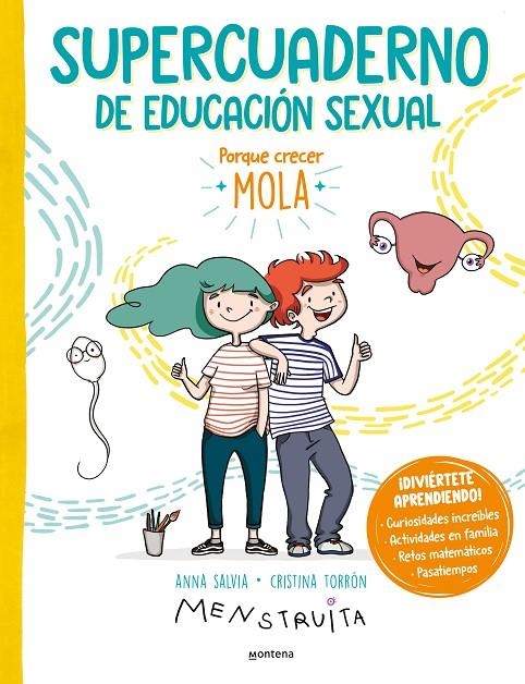 Supercuaderno de educación sexual | 9788419501165 | Torrón (Menstruita), Cristina/Salvia, Anna | Librería online de Figueres / Empordà