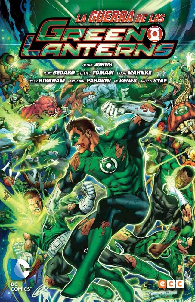La guerra de los Green Lanterns | 9788416303502 | Johns, Geoff/Tomasi, Peter/Bedard, Tony | Llibreria online de Figueres i Empordà